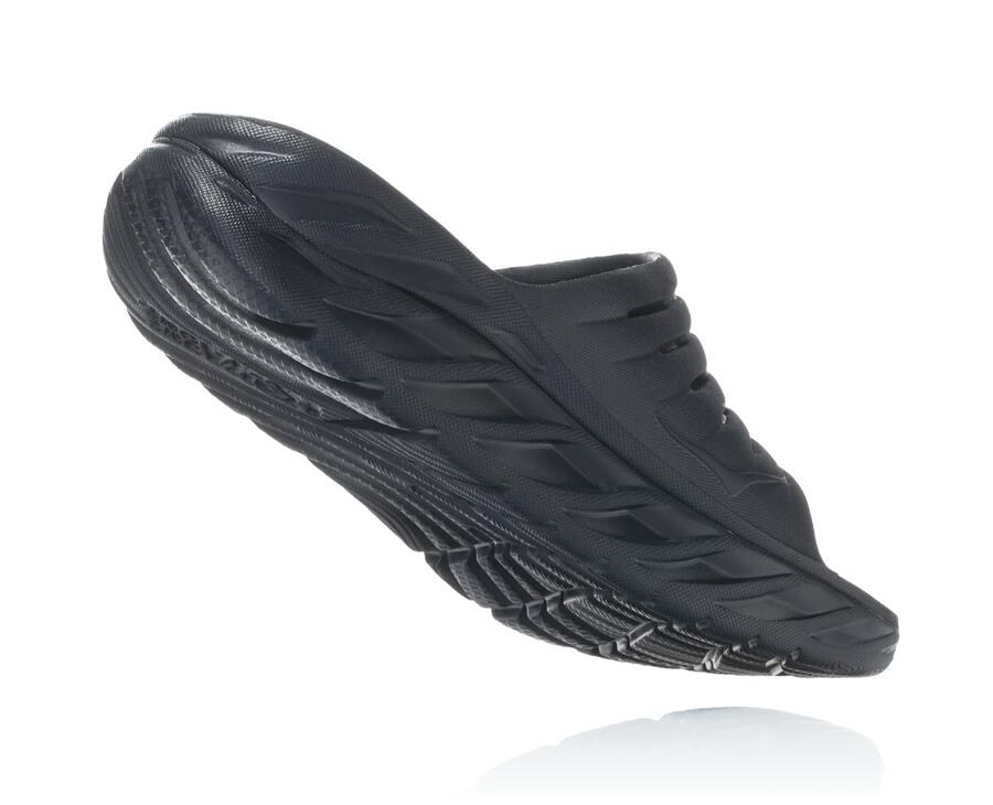 Hoka One One Slide Womens Black - ORA Recovery - 50893EUOF